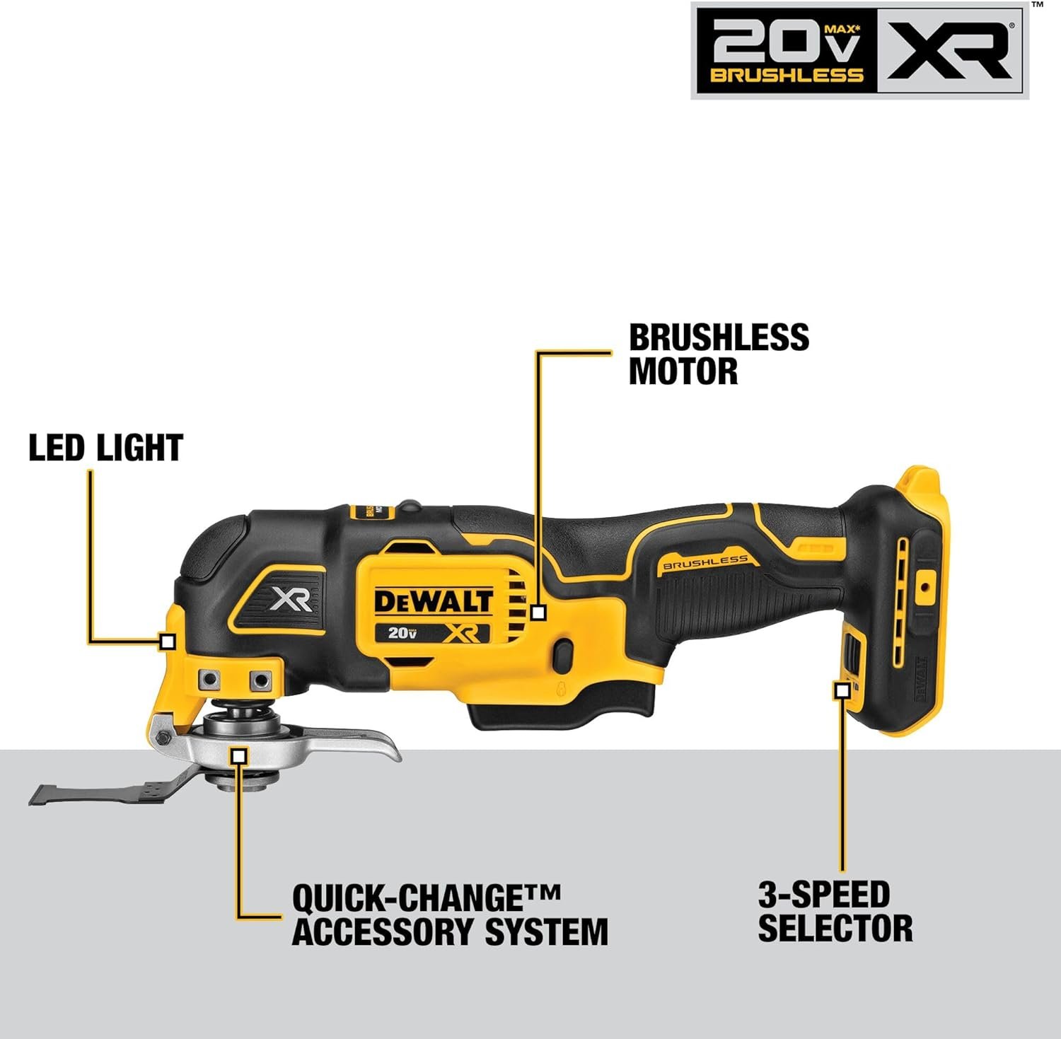 DEWALT DCS356C1 Oscillating Tool